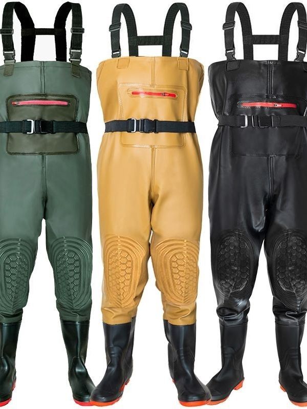 Fishing Rain Suit - 두꺼운 낚시 작업복 방수 하프 바디