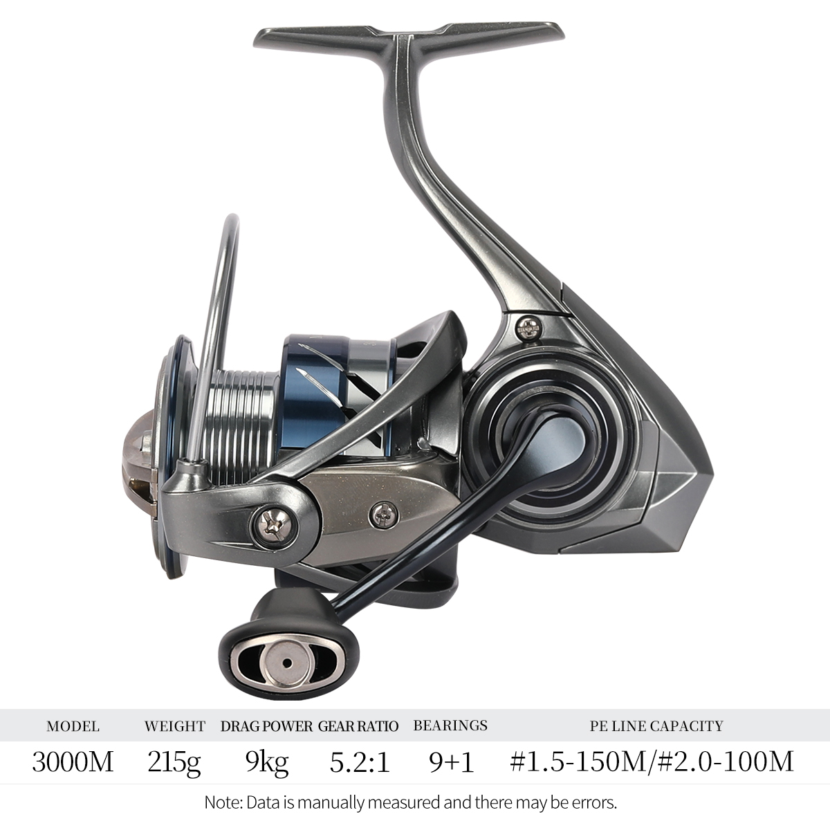 Kastking Reel Zephyr - TSURINOYA Finesse MERLIN 1000 C2000S 165g
