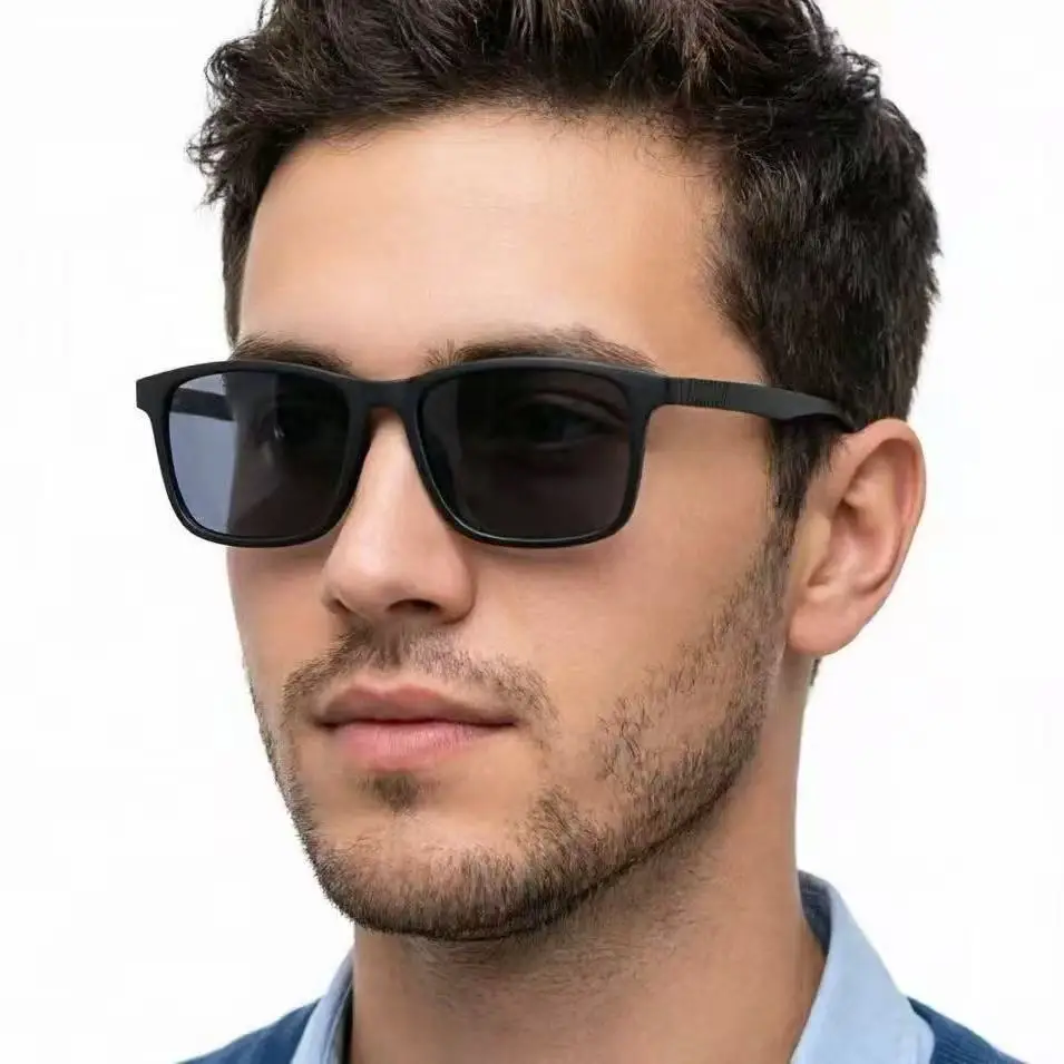 Fishing Sunglasses Polarized - 클래식한 남성용 선글라스, 빈티지 스타일의 사각형