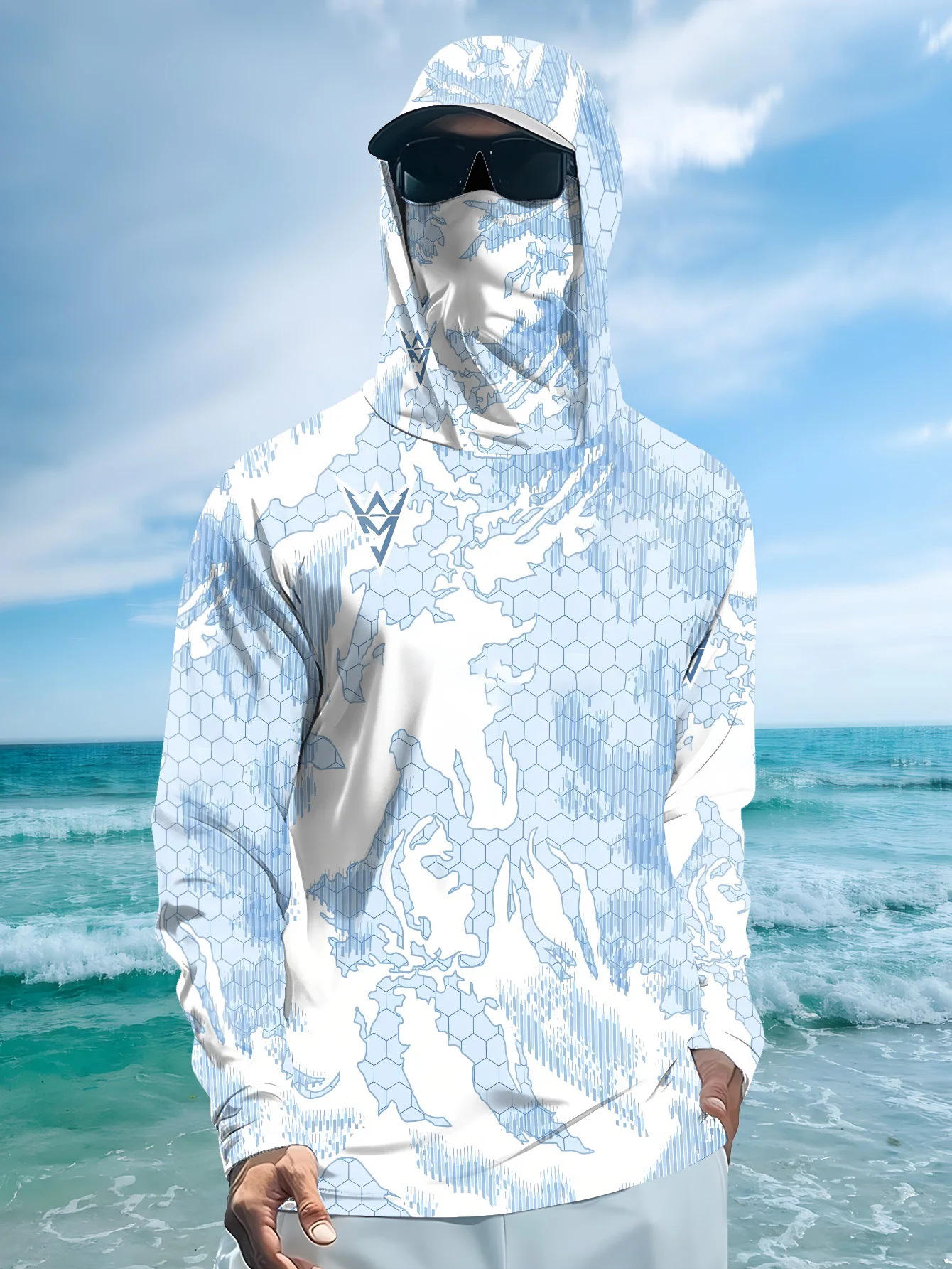 Fishing Shirt Uv Protection - 2026년 신형 자외선 차단 긴소매 후드