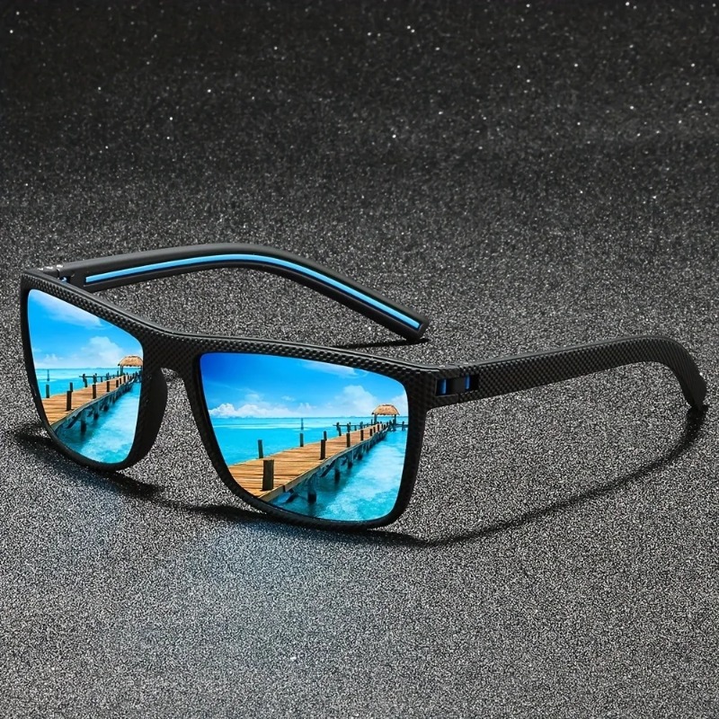세련된 빈티지 스타일의 사각형 선글라스, 남성용 및 여 - Fishing Sunglasses Polarized 리뷰 및 가격