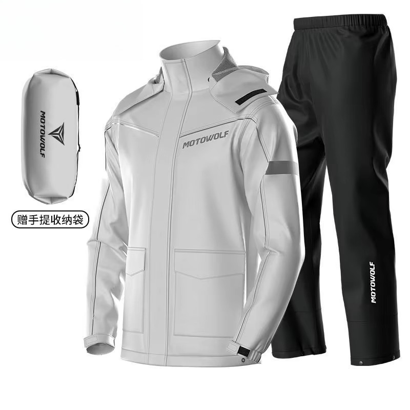 모토울프 오토바이 라이딩 레인코트 남녀 공용 스플릿 방 - Fishing Rain Suit 리뷰 및 가격