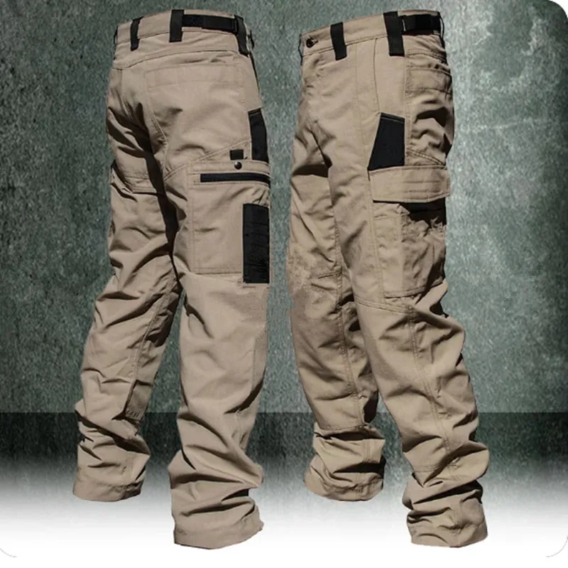 내마모성 작업 바지 남자 멀티 포켓 스트레이트 카고 바 - Fishing Pants Waterproof 리뷰 및 가격