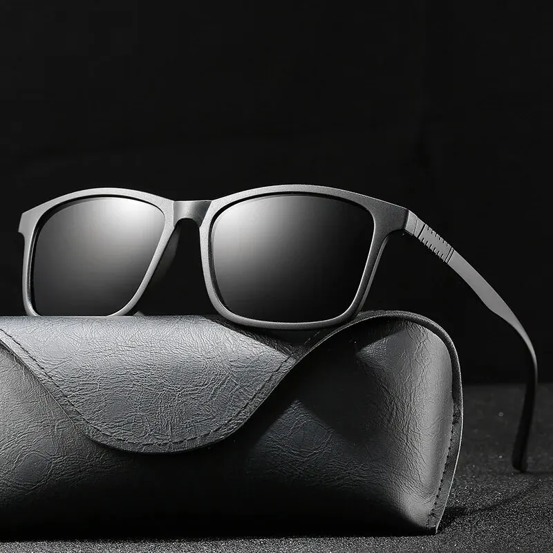 클래식한 남성용 선글라스, 빈티지 스타일의 사각형 디자 - Fishing Sunglasses Polarized 리뷰 및 가격