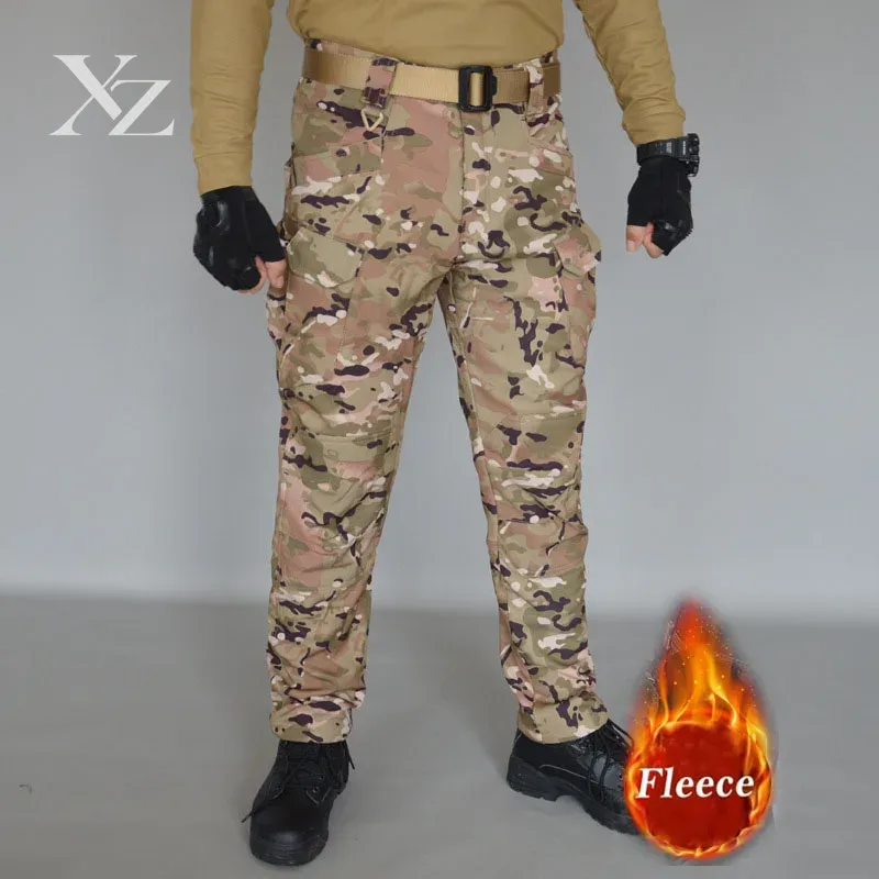 남성용 겨울용 방수 플리스 소재 전술 카고 바지 {}  - Fishing Pants Waterproof 리뷰 및 가격