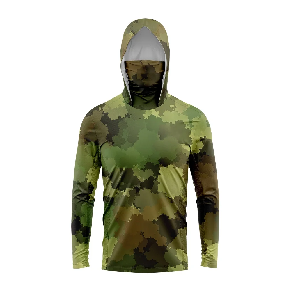 남성용 뱀 무늬 위장 패턴 3D 낚시 셔츠, 후드형 긴 - Fishing Shirt Uv Protection 리뷰 및 가격