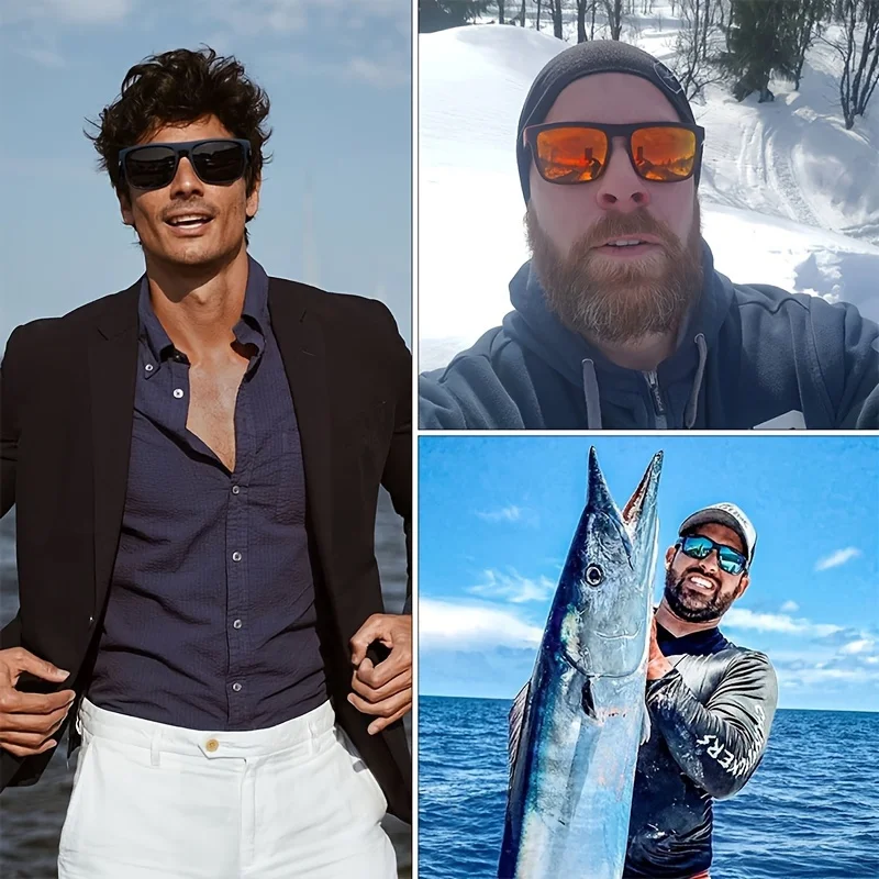 1/3개 세트, 빈티지 스타일의 고급 사각 선글라스,  - Fishing Sunglasses Polarized 리뷰 및 가격