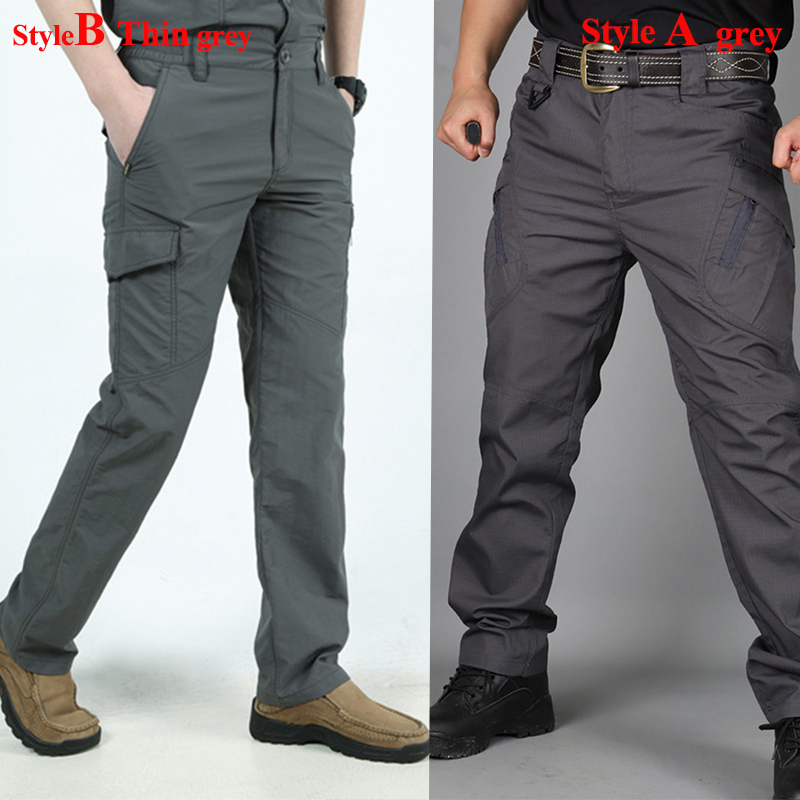 전술 카고 바지 남성 야외 방수 SWAT 전투 군사 위 - Fishing Pants Waterproof 리뷰 및 가격